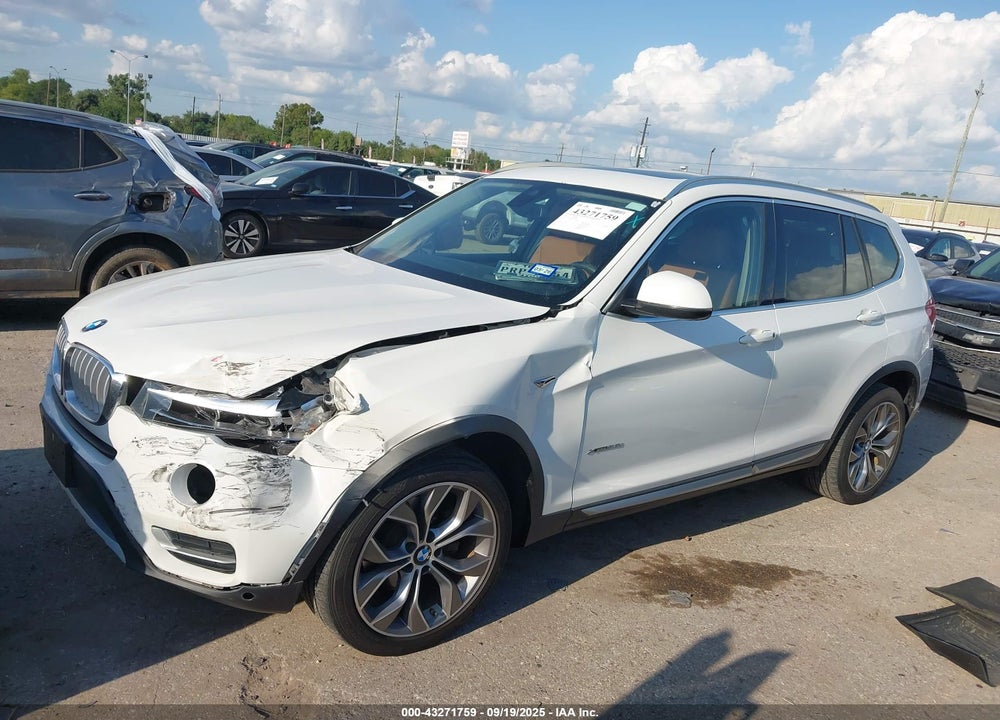 2015 BMW X3 VIN: 5UXWX9C58F0D52464