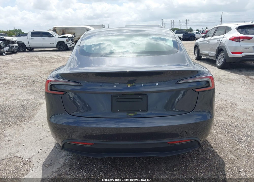 2024 TESLA MODEL 3 LONG RANGE DUAL MOTOR ALL-WHEEL DRIVE/REAR-WHEEL DRIVE VIN: 5YJ3E1EA1RF742864