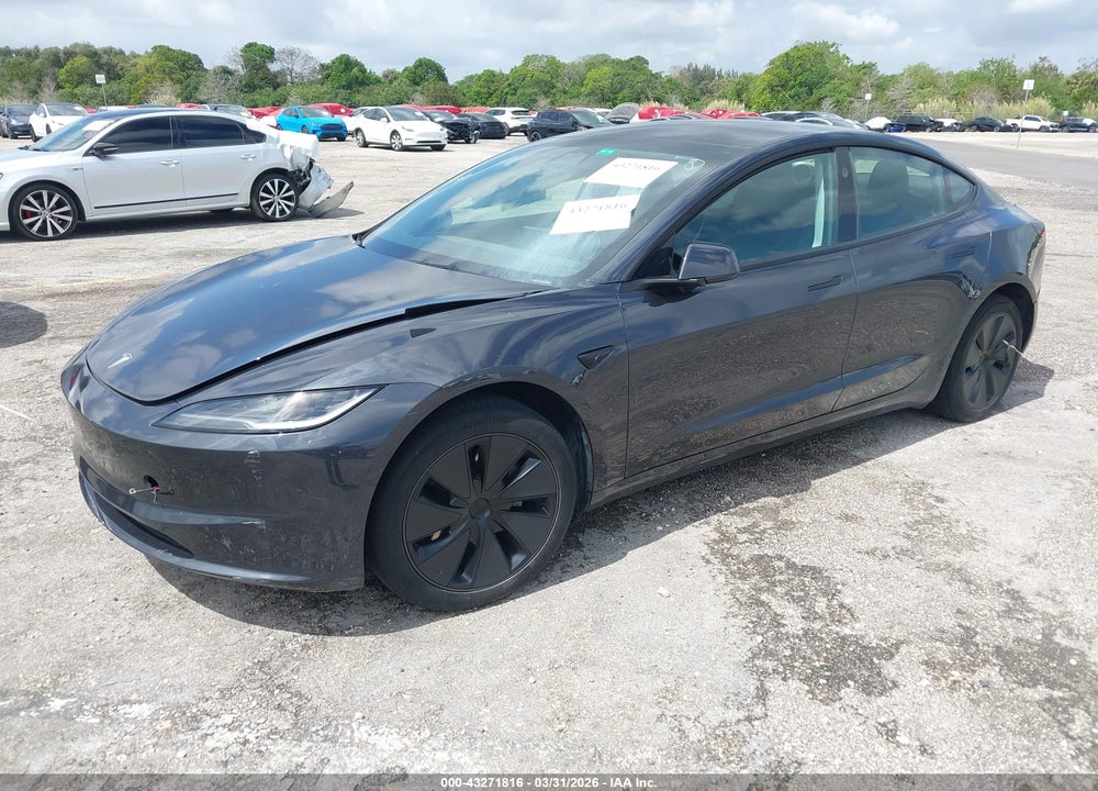 2024 TESLA MODEL 3 LONG RANGE DUAL MOTOR ALL-WHEEL DRIVE/REAR-WHEEL DRIVE VIN: 5YJ3E1EA1RF742864