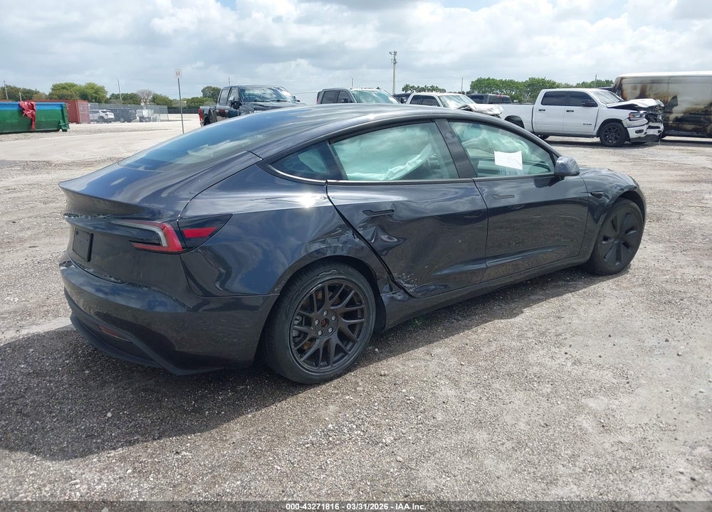 2024 TESLA MODEL 3 LONG RANGE DUAL MOTOR ALL-WHEEL DRIVE/REAR-WHEEL DRIVE VIN: 5YJ3E1EA1RF742864