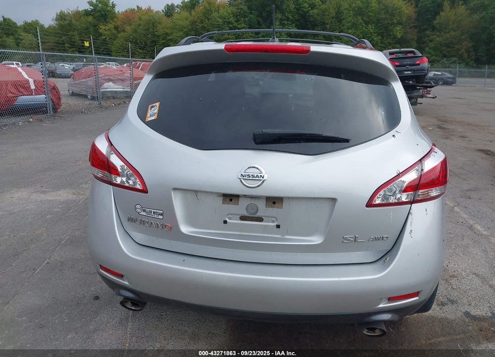2014 NISSAN MURANO VIN: JN8AZ1MW8EW519143