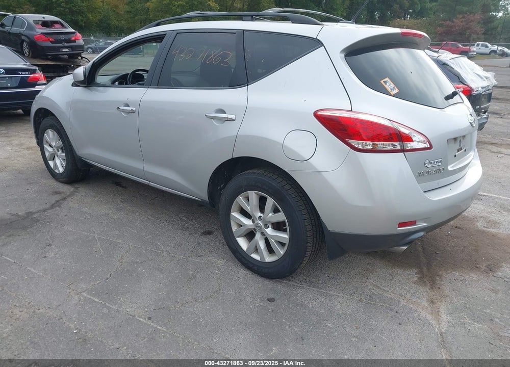 2014 NISSAN MURANO VIN: JN8AZ1MW8EW519143