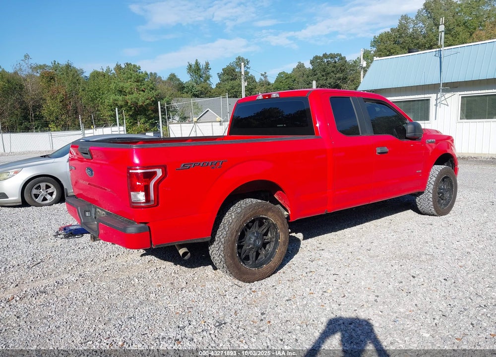 2015 FORD F-150 XL VIN: 1FTEX1EPXFKE16003