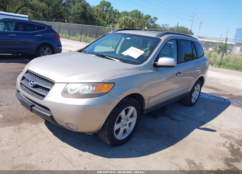 2007 HYUNDAI SANTA FE VIN: 5NMSH13E57H088469