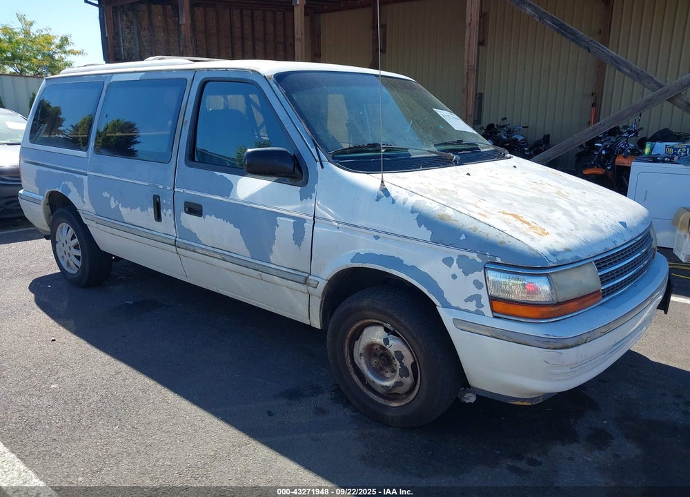 1993 PLYMOUTH GRAND VOYAGER SE VIN: 1P4GH44R6PX719385