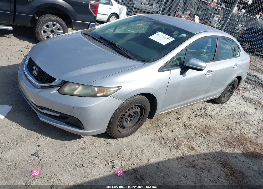 2014 HONDA CIVIC LX VIN: 19XFB2F59EE214079
