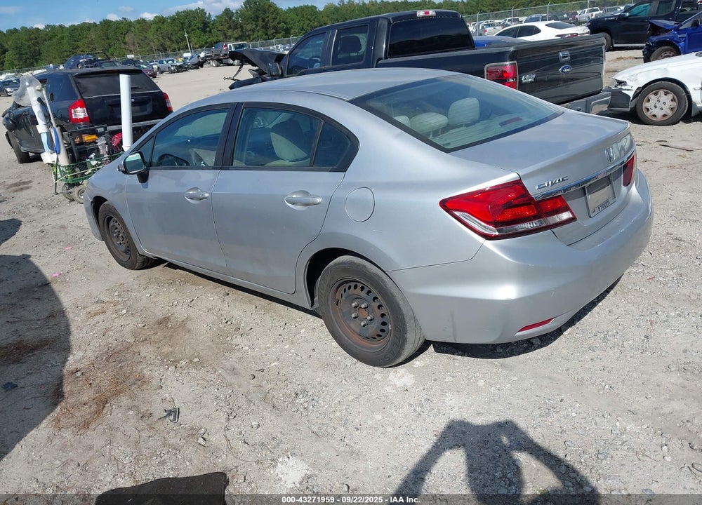 2014 HONDA CIVIC LX VIN: 19XFB2F59EE214079