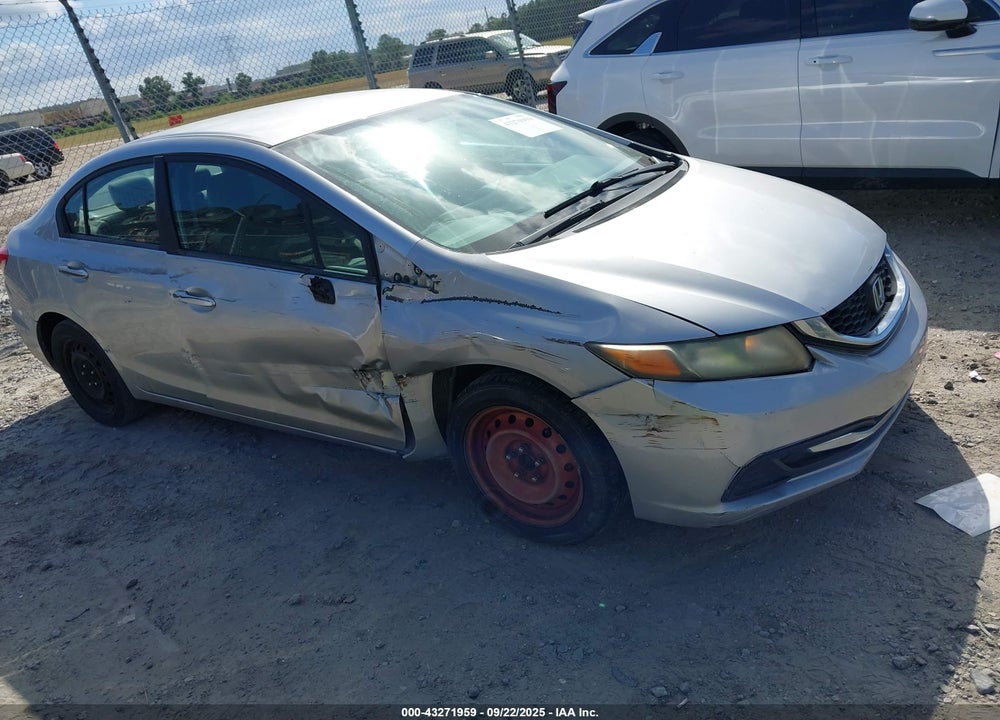 2014 HONDA CIVIC LX VIN: 19XFB2F59EE214079