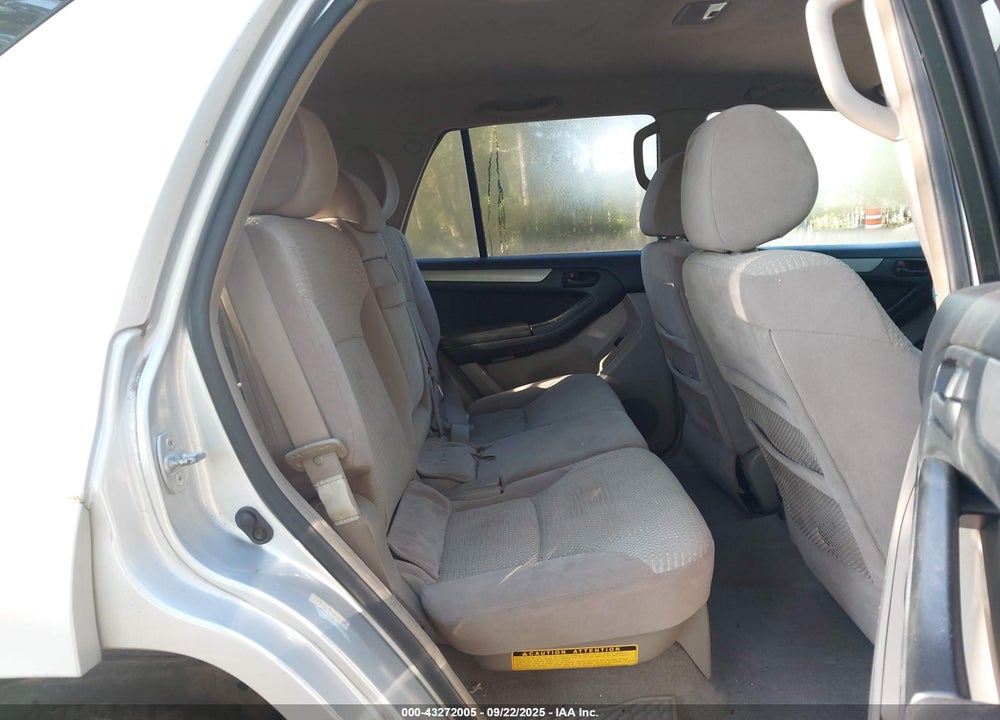 2005 TOYOTA 4RUNNER SR5 V6 VIN: JTEBU14R150068578