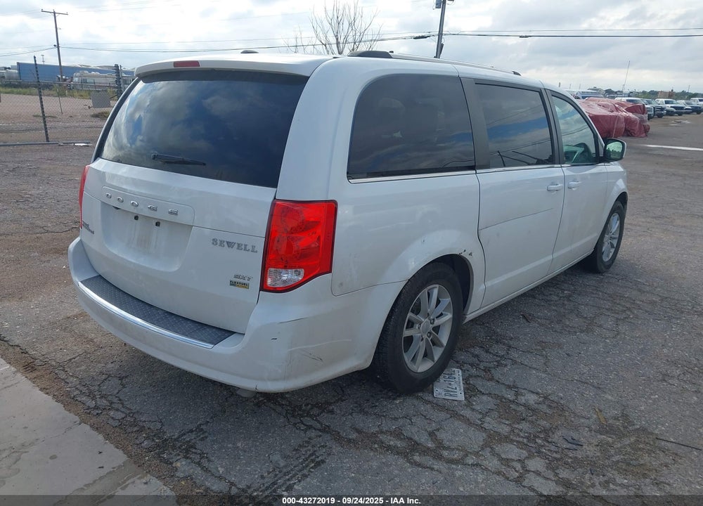 2019 DODGE GRAND CARAVAN SXT VIN: 2C4RDGCG5KR765520