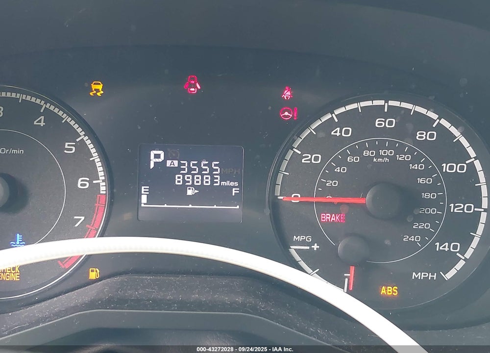 2019 SUBARU IMPREZA VIN: 4S3GTAC67K3748113