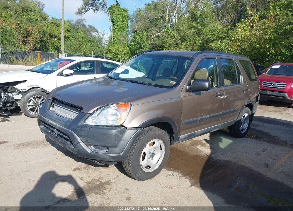2002 HONDA CR-V LX VIN: JHLRD78402C053877