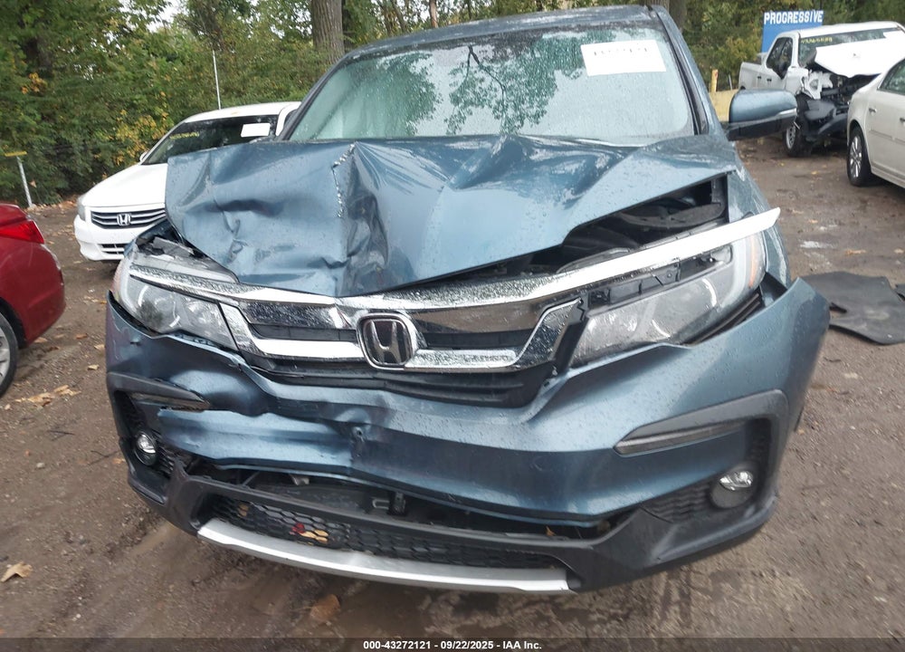 2021 HONDA PILOT 2WD EX-L VIN: 5FNYF5H53MB027408