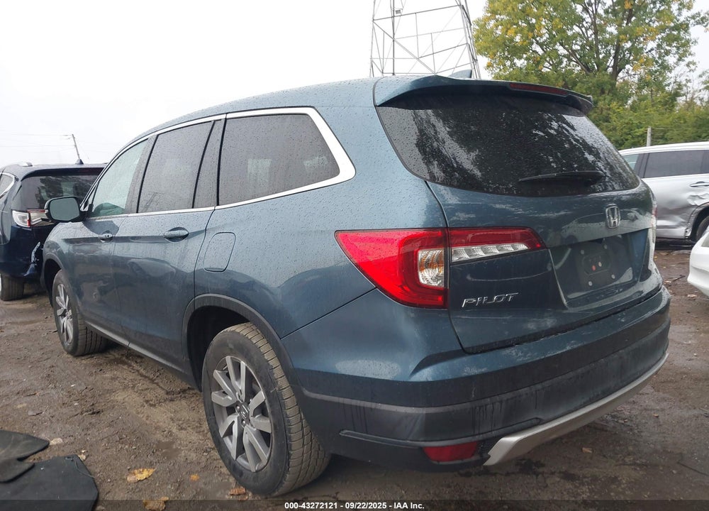 2021 HONDA PILOT 2WD EX-L VIN: 5FNYF5H53MB027408