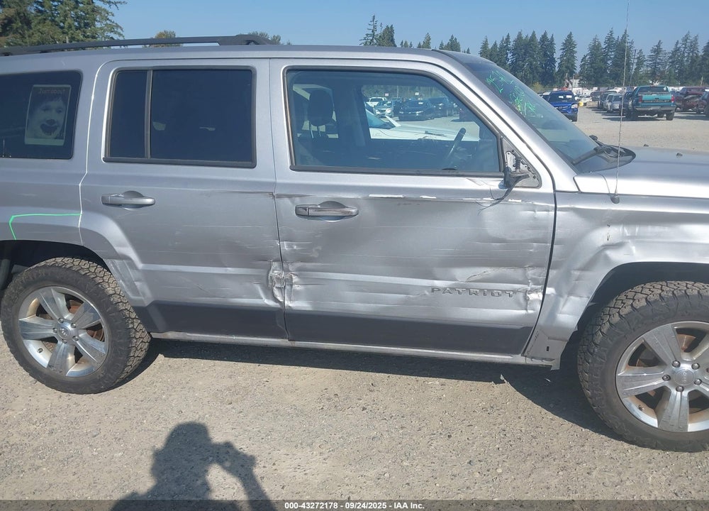2017 JEEP PATRIOT VIN: 1C4NJRFBXHD151707