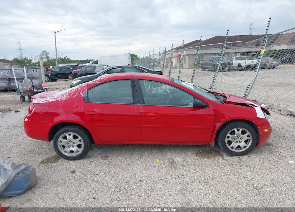 2005 DODGE NEON SXT VIN: 1B3ES56C25D137103