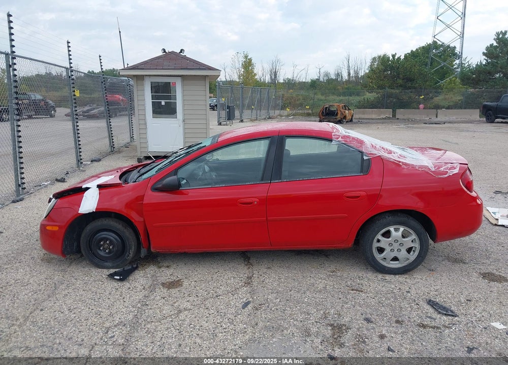2005 DODGE NEON SXT VIN: 1B3ES56C25D137103
