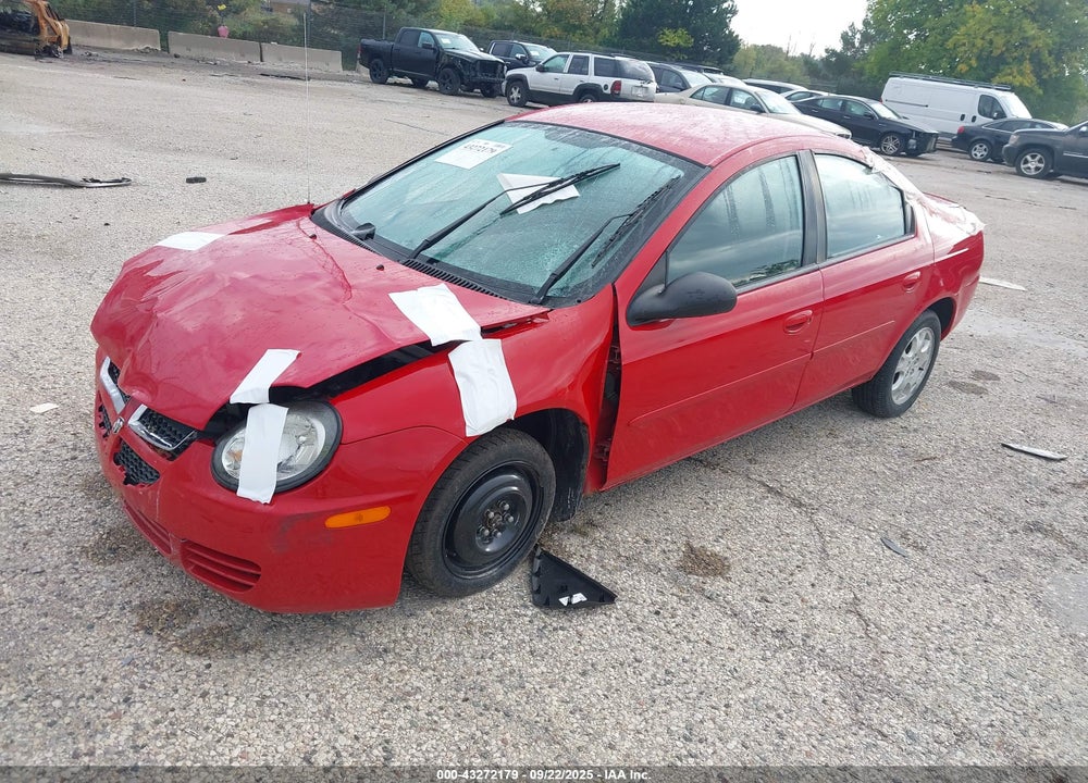 2005 DODGE NEON SXT VIN: 1B3ES56C25D137103