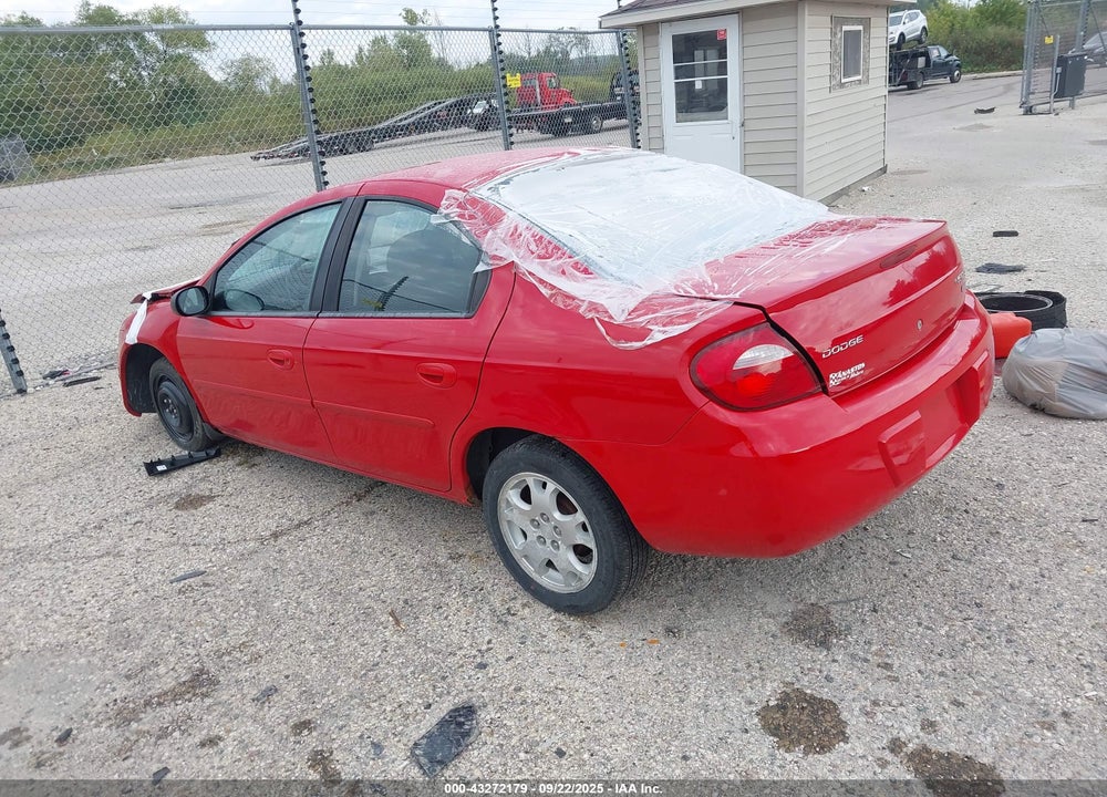2005 DODGE NEON SXT VIN: 1B3ES56C25D137103