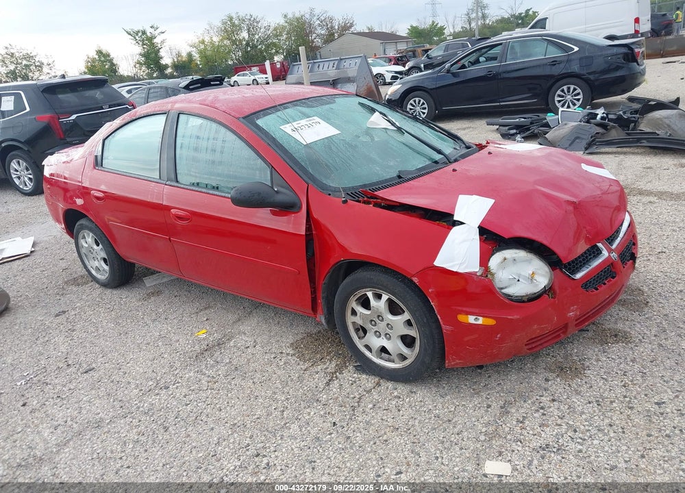 2005 DODGE NEON SXT VIN: 1B3ES56C25D137103