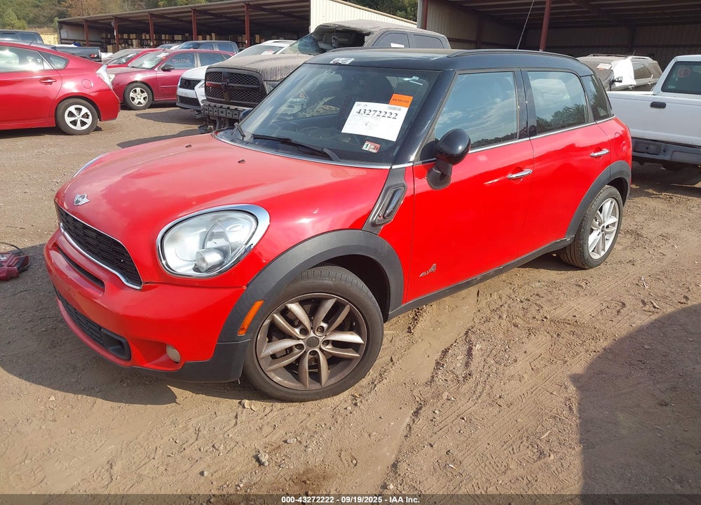 2011 MINI COOPER S COUNTRYMAN VIN: WMWZC5C58BWL54798