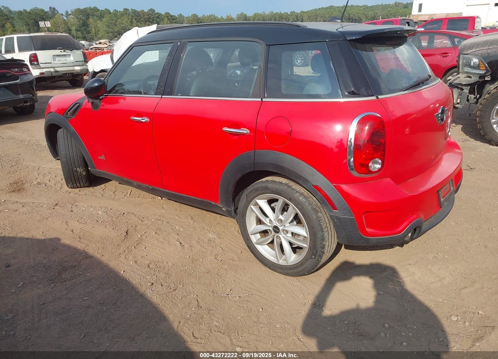 2011 MINI COOPER S COUNTRYMAN VIN: WMWZC5C58BWL54798