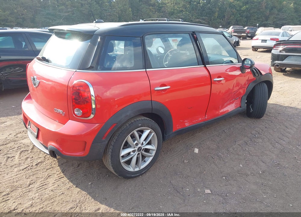 2011 MINI COOPER S COUNTRYMAN VIN: WMWZC5C58BWL54798