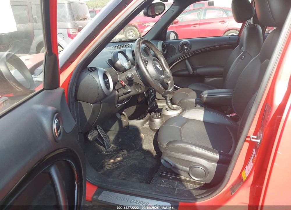2011 MINI COOPER S COUNTRYMAN VIN: WMWZC5C58BWL54798