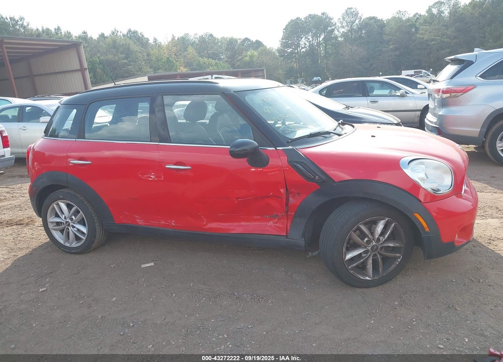 2011 MINI COOPER S COUNTRYMAN VIN: WMWZC5C58BWL54798