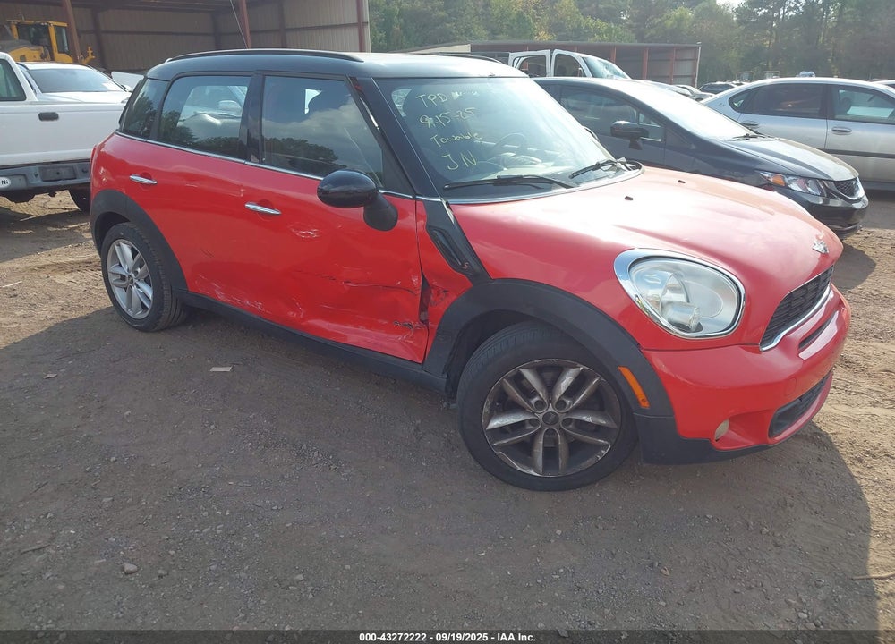 2011 MINI COOPER S COUNTRYMAN VIN: WMWZC5C58BWL54798