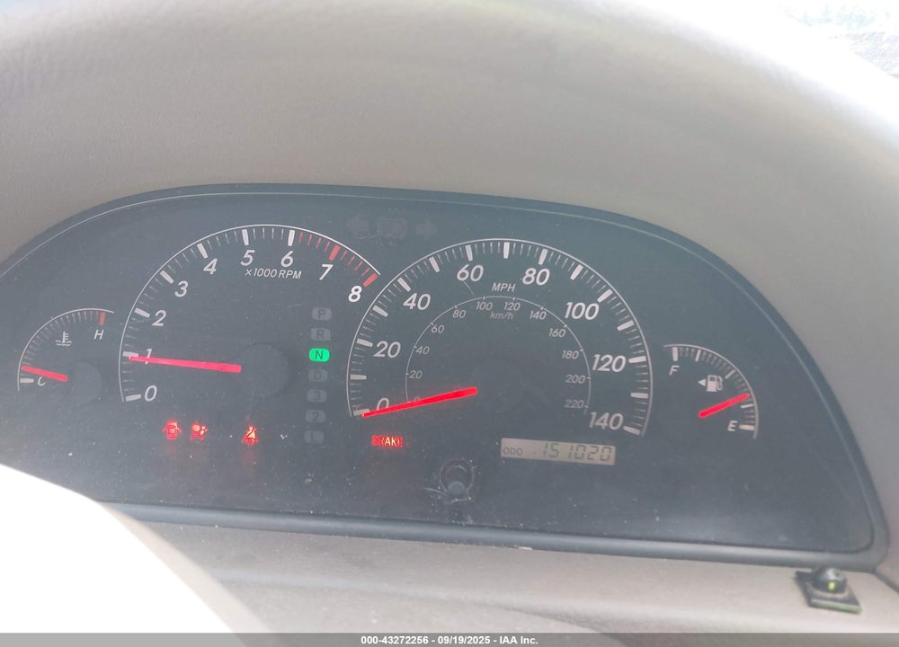 2006 TOYOTA CAMRY LE VIN: 4T1BE32K66U676315