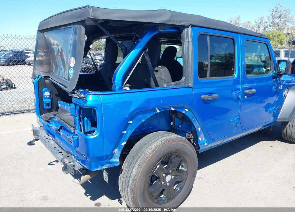 2022 JEEP WRANGLER UNLIMITED SPORT S 4X4 VIN: 1C4HJXDN1NW194217