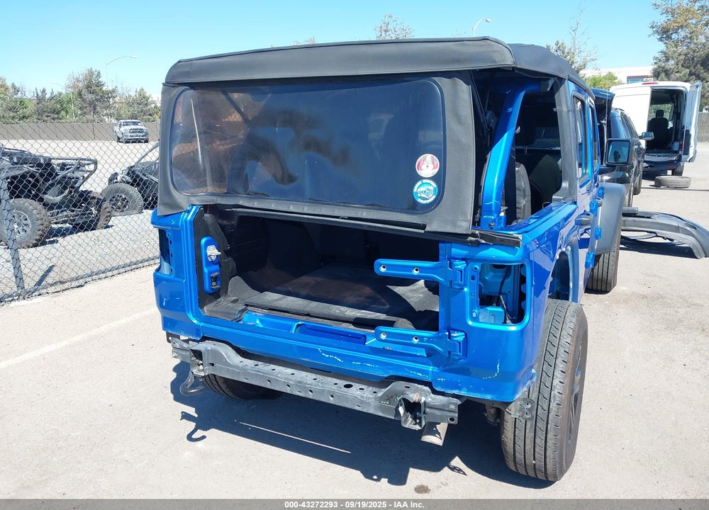 2022 JEEP WRANGLER UNLIMITED SPORT S 4X4 VIN: 1C4HJXDN1NW194217