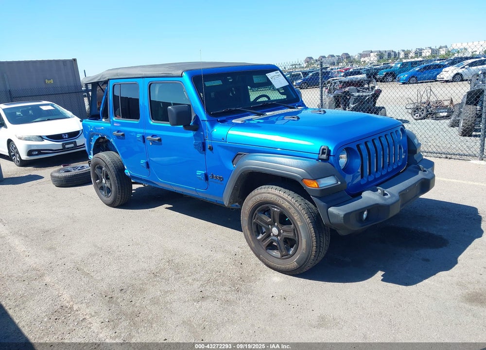 2022 JEEP WRANGLER UNLIMITED SPORT S 4X4 VIN: 1C4HJXDN1NW194217