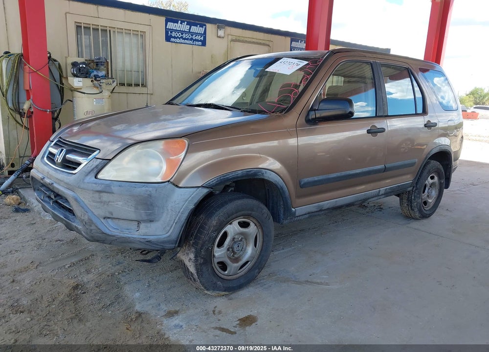 2002 HONDA CR-V LX VIN: JHLRD68452C005446