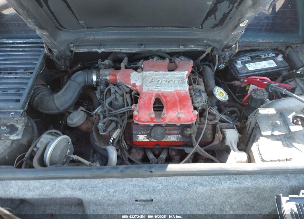 1987 PONTIAC FIERO SE VIN: 1G2PF1195HP221262