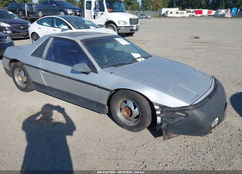 1987 PONTIAC FIERO SE VIN: 1G2PF1195HP221262