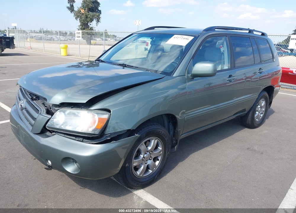 2004 TOYOTA HIGHLANDER V6 VIN: JTEEP21A840055396