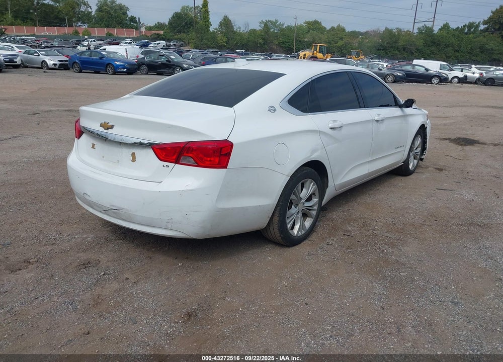 2016 CHEVROLET IMPALA LS VIN: 2G11Z5SA5G9154404