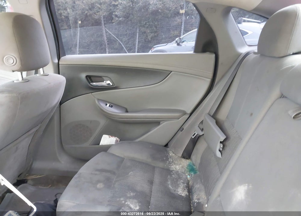 2016 CHEVROLET IMPALA LS VIN: 2G11Z5SA5G9154404