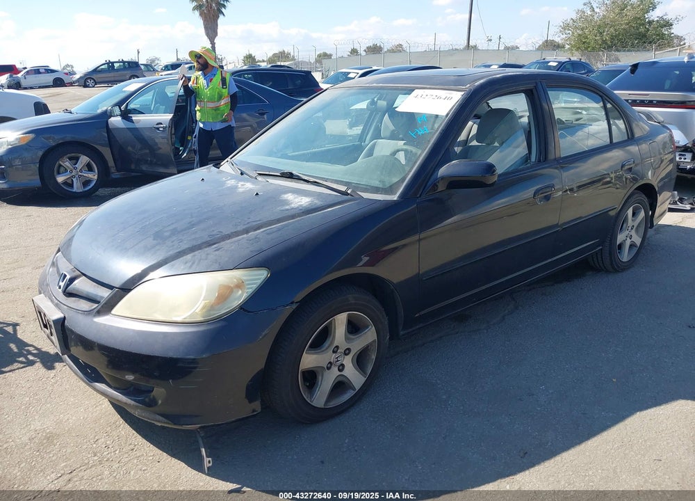 2004 HONDA CIVIC EX VIN: 2HGES26764H534929