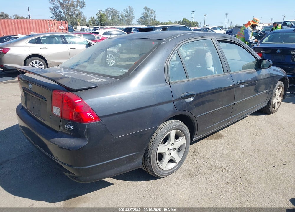 2004 HONDA CIVIC EX VIN: 2HGES26764H534929