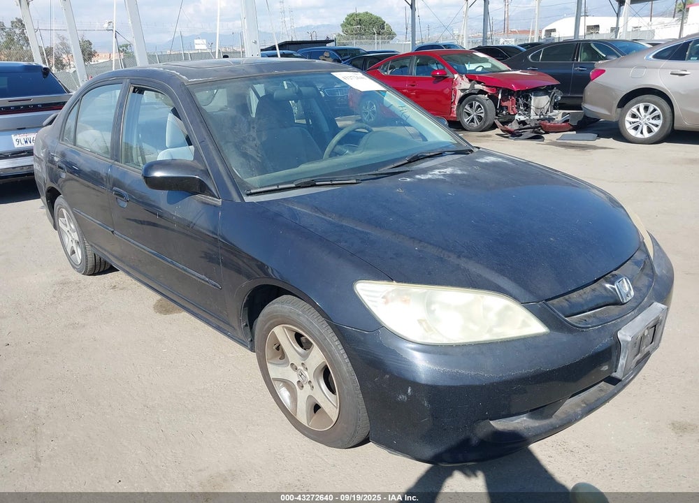 2004 HONDA CIVIC EX VIN: 2HGES26764H534929