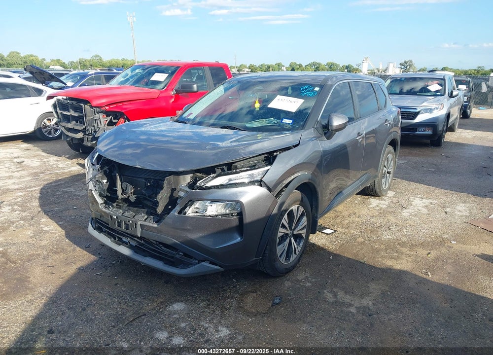 2022 NISSAN ROGUE SV FWD VIN: 5N1BT3BA0NC671760
