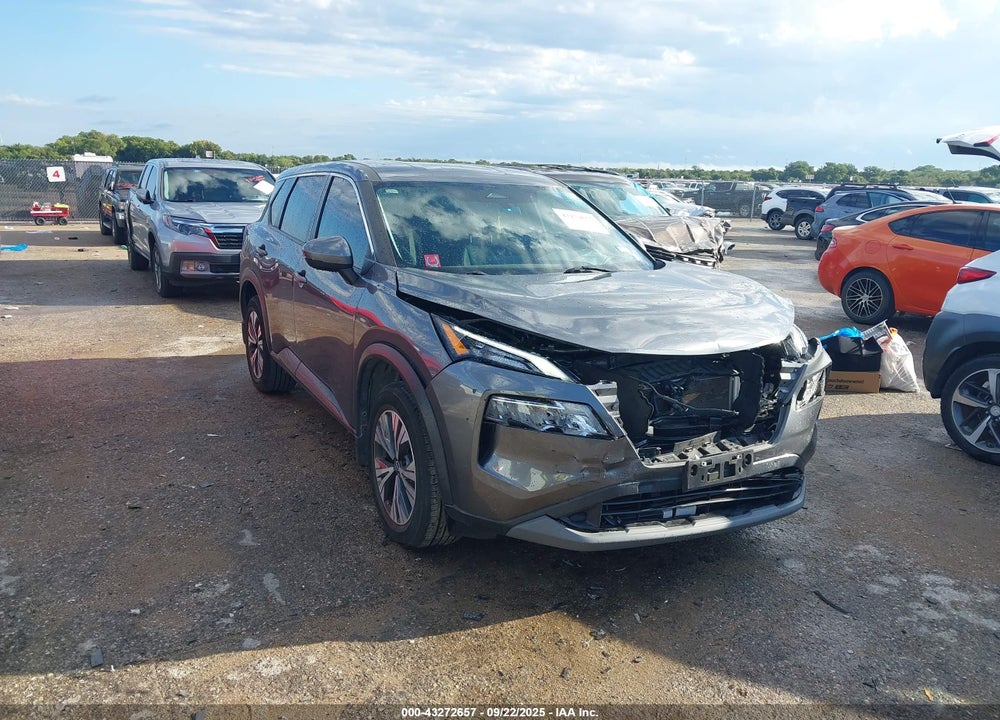 2022 NISSAN ROGUE SV FWD VIN: 5N1BT3BA0NC671760