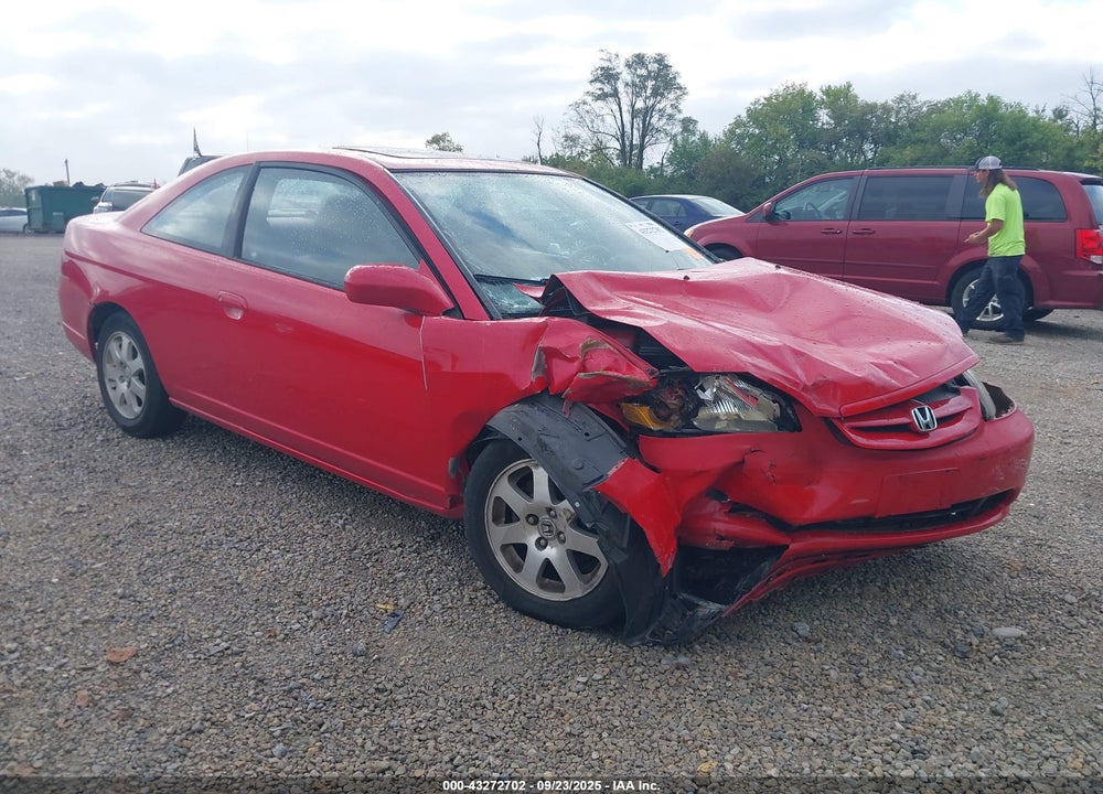 2003 HONDA CIVIC EX VIN: 1HGEM22943L086340