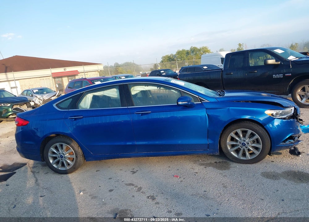 2017 FORD FUSION VIN: 3FA6P0HD4HR205495
