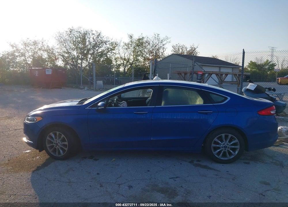 2017 FORD FUSION VIN: 3FA6P0HD4HR205495