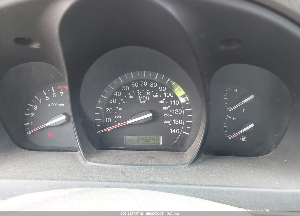 2008 KIA SPECTRA EX VIN: KNAFE121285525189