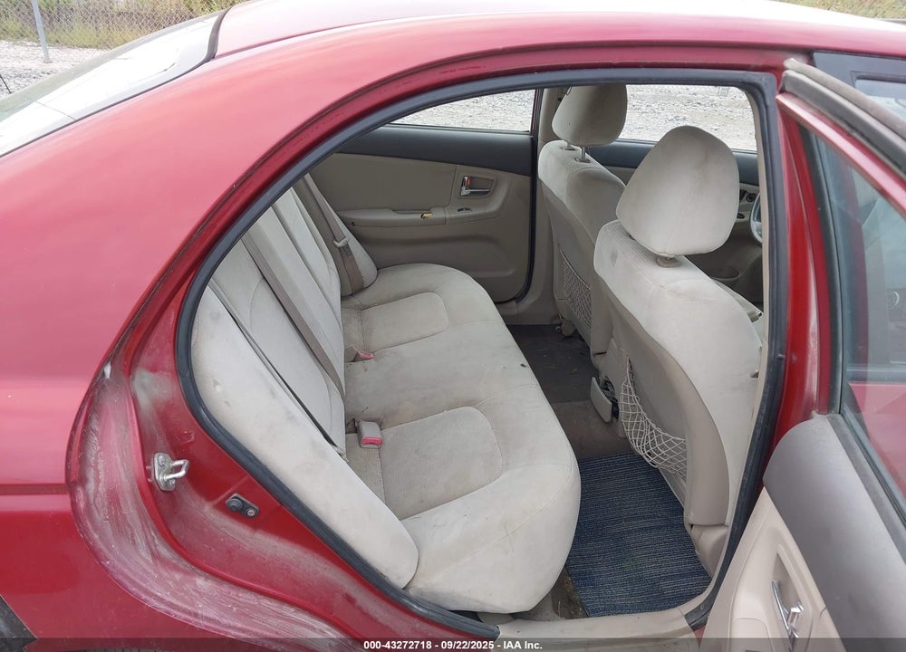 2008 KIA SPECTRA EX VIN: KNAFE121285525189